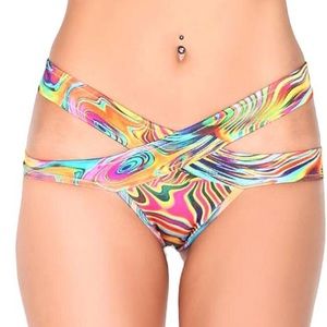 Groovy Scrunch Back Booty Shorts